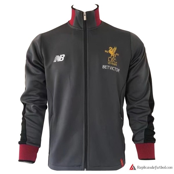 Chaqueta Liverpool 2017-2018 Gris Rojo